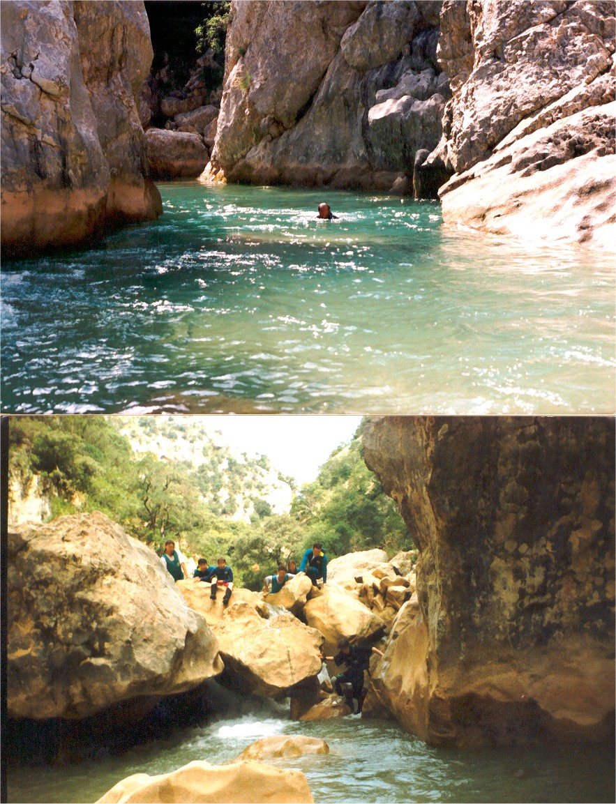 Descenso de barrancos